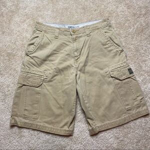 Aeropostale Men’s Khaki Cargo Shorts Size 30